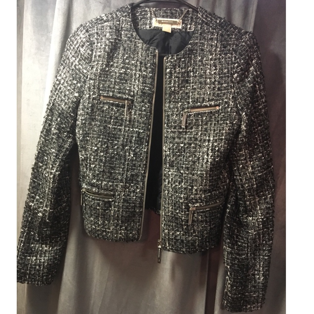 Michael Kors tweed blazer jacket